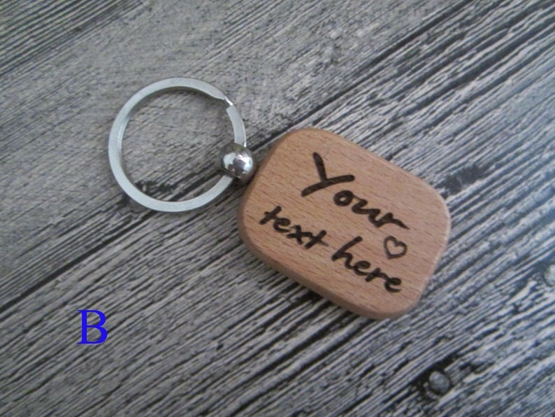 Personalized Wood Keychain,Customized Keychain,Engraved Keychain,Key Chains For Women,Key Chains For Men,Custom Key Ring,Custom Key Fob,2