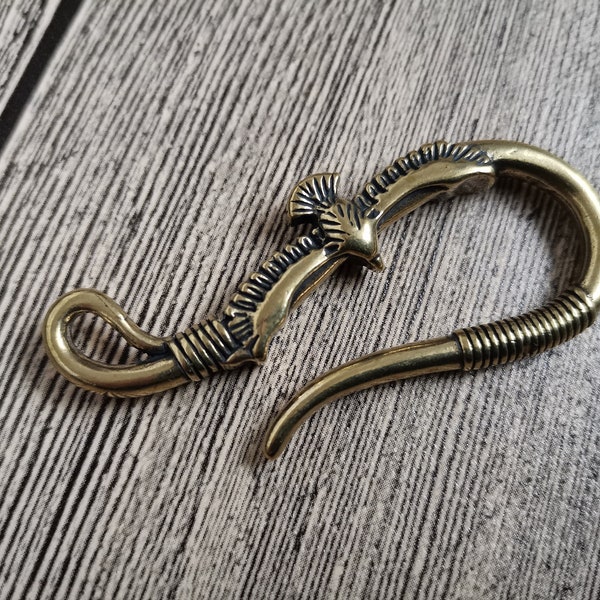 Brass Keychain Hook Etsy