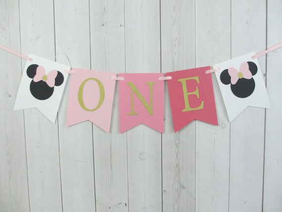 Sloth ONE Age High Chair Birthday Party Banner Sign Pink Green Gold Woodland