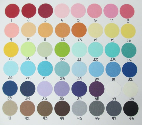 COLOR CHARTS *Do Not Purchase! by Peachy Paper Crafts Catch My Party