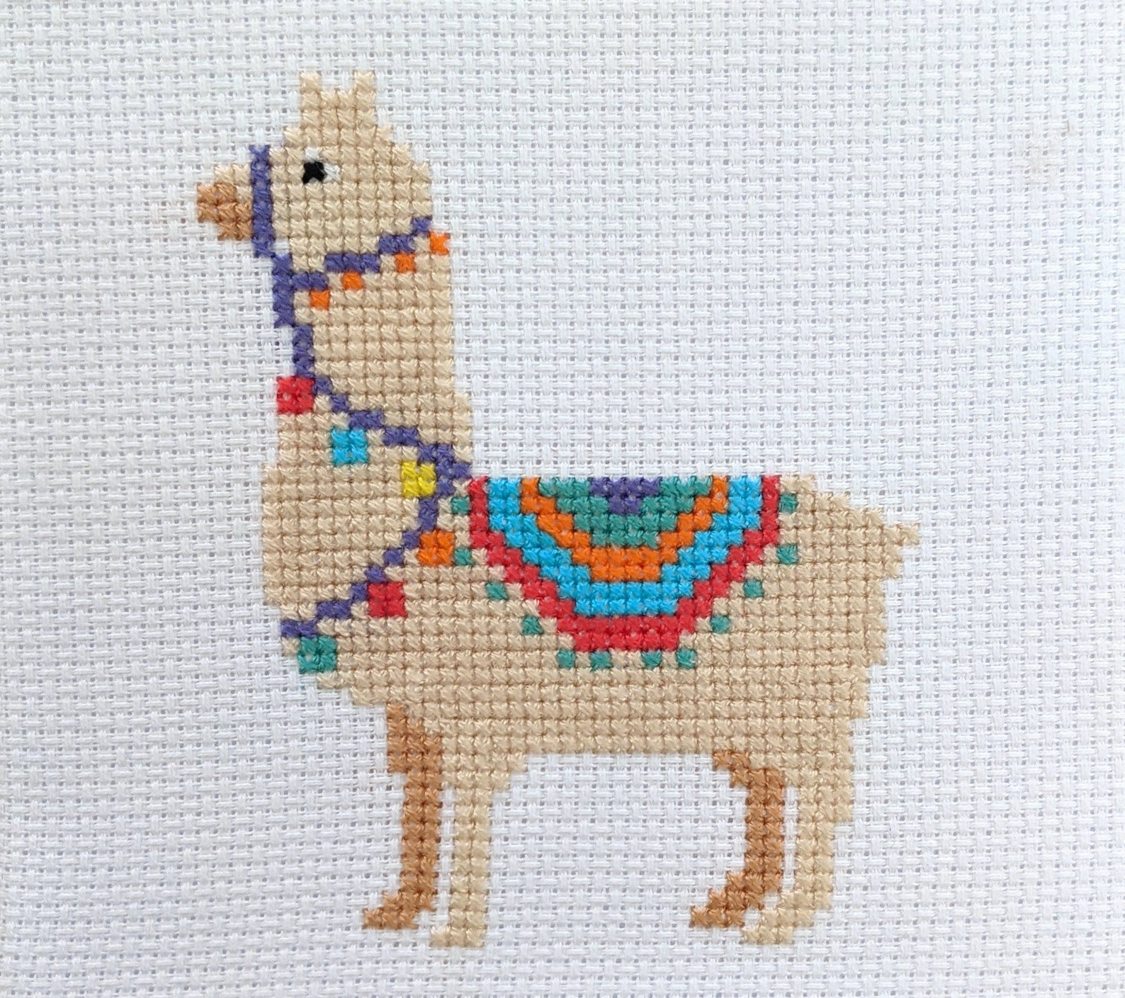 Llama Cross Stitch Pattern Instant Download Cute Kids | Etsy
