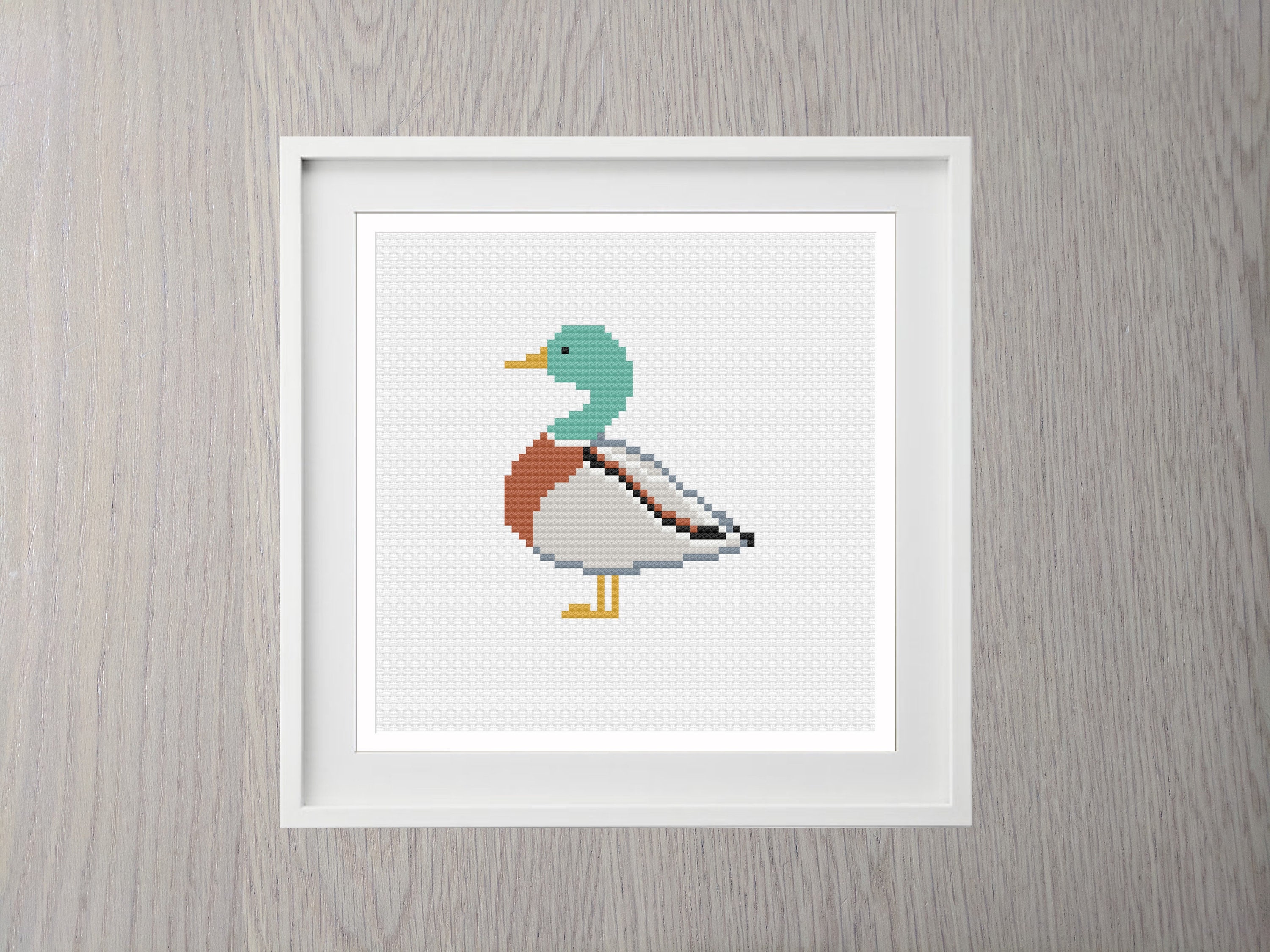 Duck-tape Pattern. Funny Pdf Pattern. Modern Cross Stitch Pattern