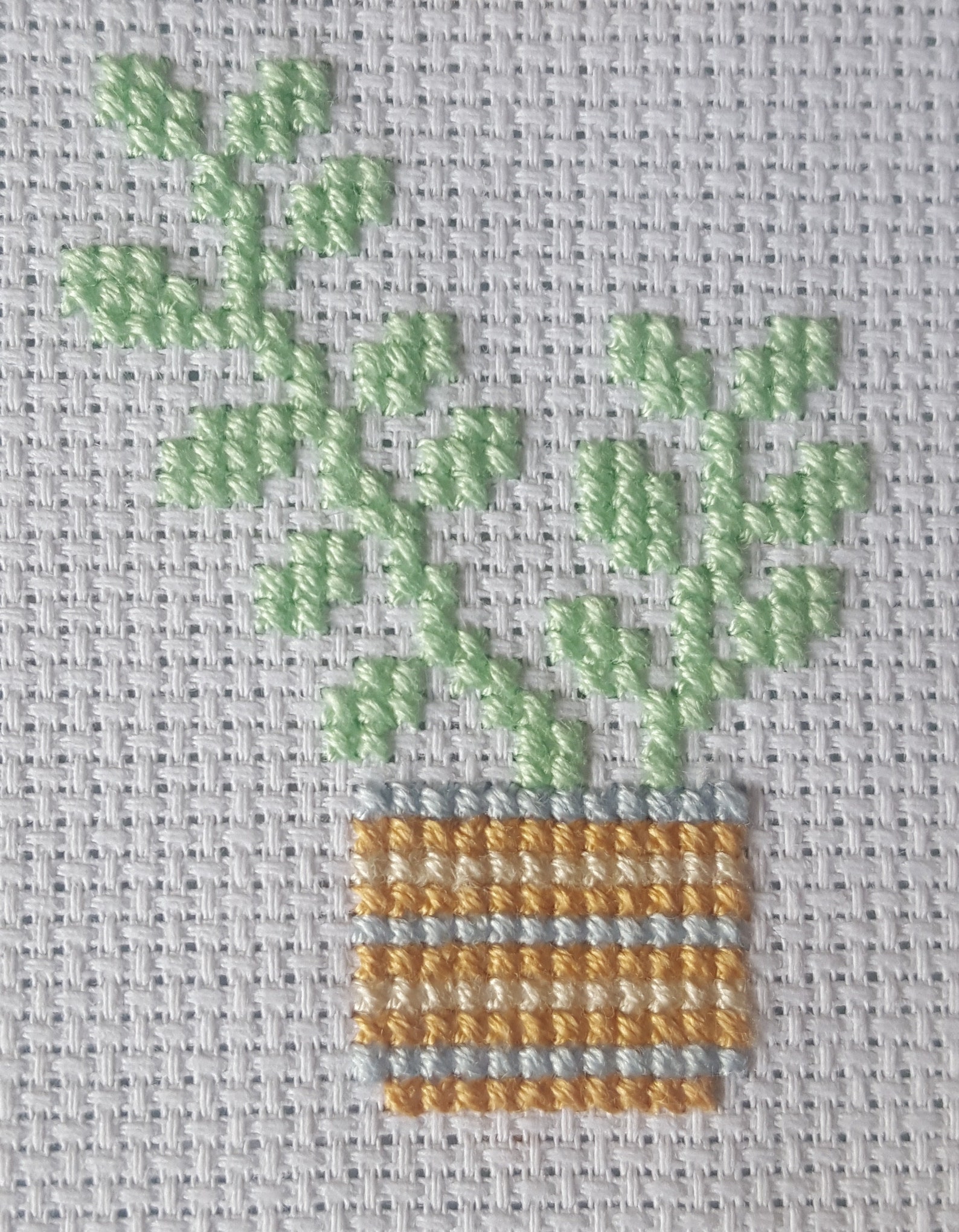 Pot Plants Cross Stitch Pattern Instant Download Modern Etsy