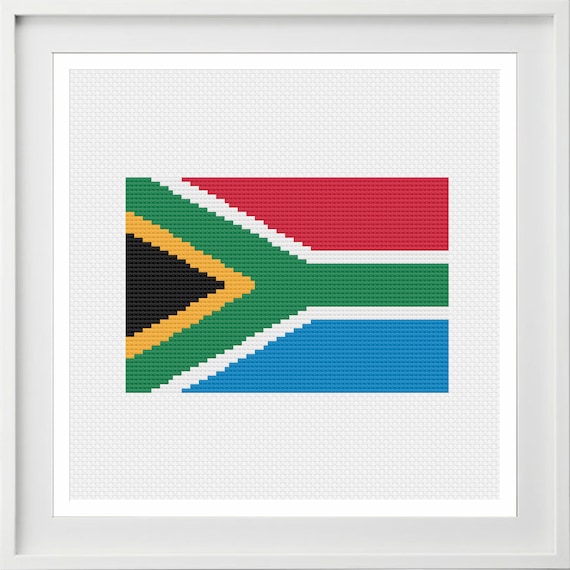 south african flag patterns