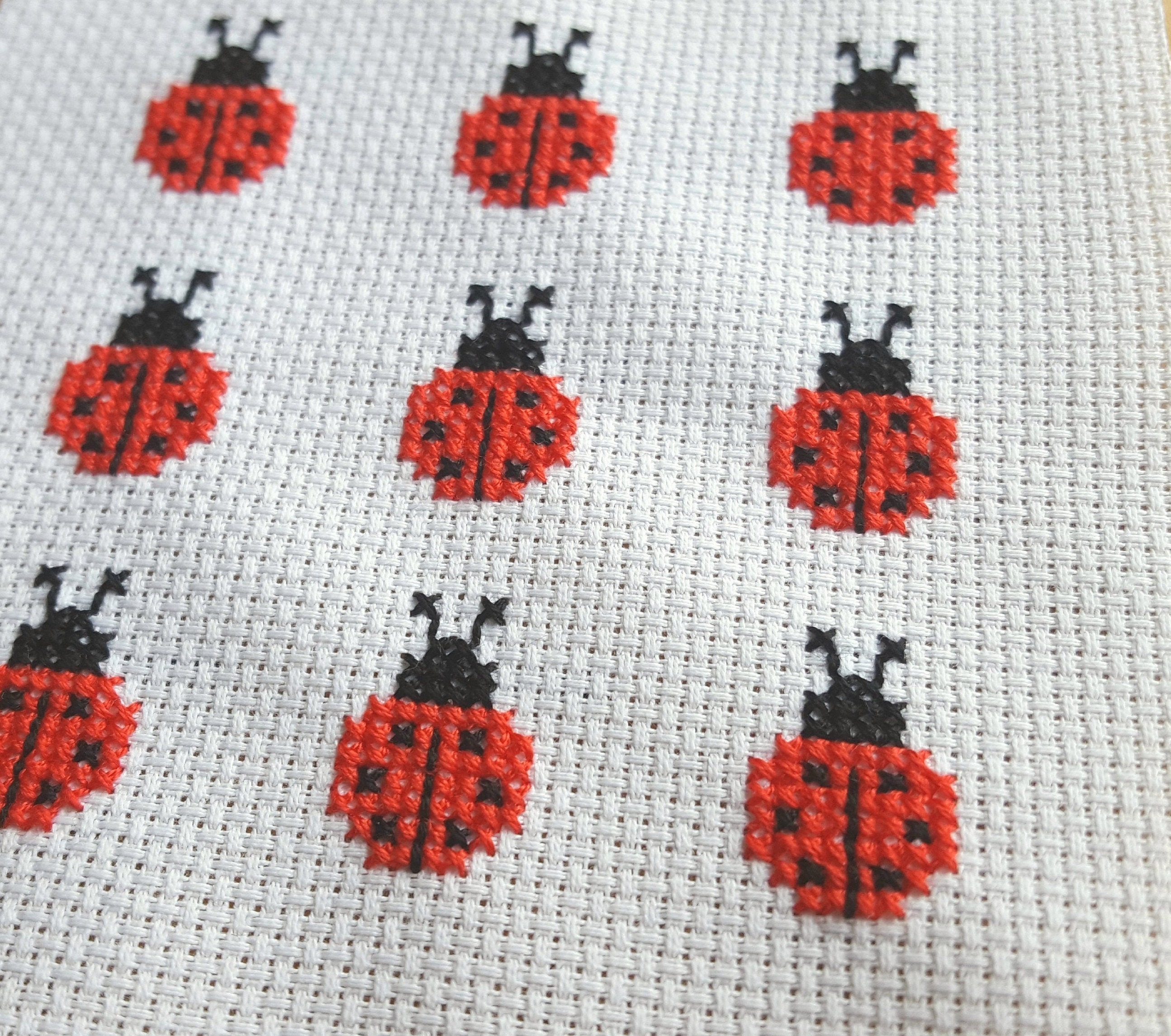 Schema punto croce coccinelle coccinelle download - Etsy Italia