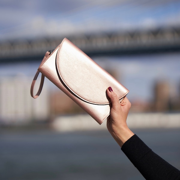 Phone Wristlet Crossbody Bag | Vegan Leather Phone Wristlet Crossbody main image 1