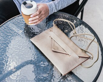 Regalo para mamá, clutch de dama de honor, cartera tipo clutch - LAFAYETTE (en 3 colores)