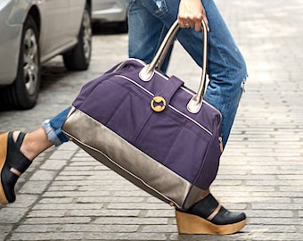 carry on bag, cabin bag, duffel bag, weekender bag - the CASSIA weekend bag for women