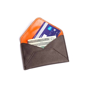 minimalist wallet, boyfriend wallet, business card holder, vegan wallet - the SMITH (5 colors)