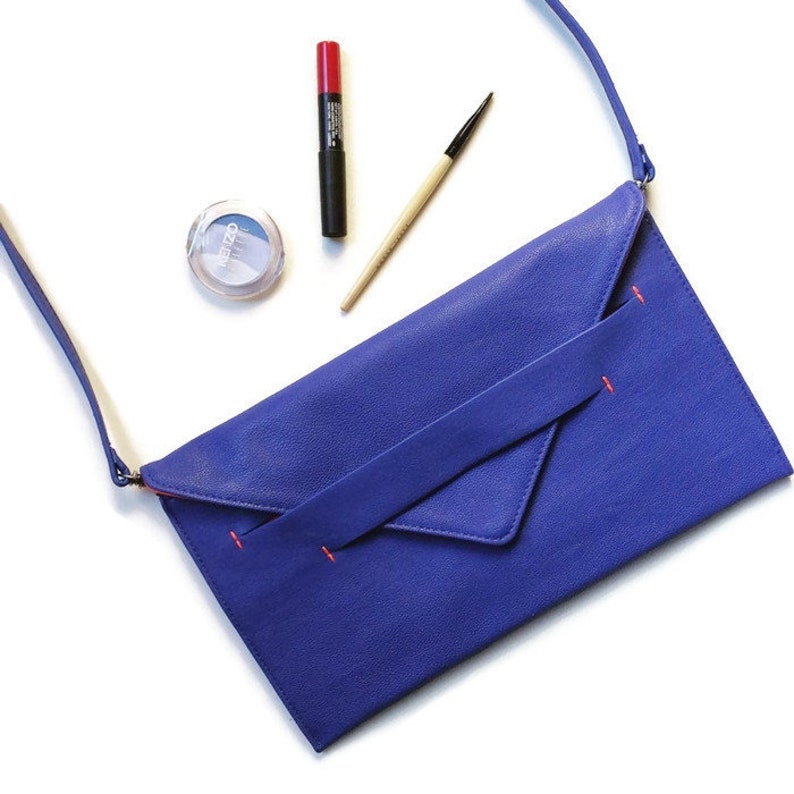 Cartera bandolera, cartera para pasaporte, cartera de mano - LAFAYETTE (en 3 colores) imagen 2
