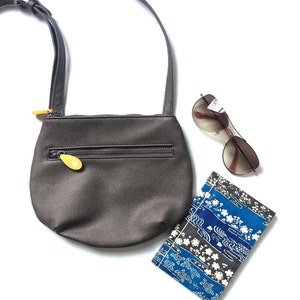crossbody purse & vegan bag, bff gift the WILLOUGHBY 5 colors Graphite