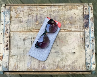 sunglasses case and glasses pouch -  the HOYT (2 colors)