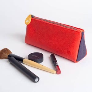 makeup bag, toiletry bag, travel gifts the UNION 5 colors Coral