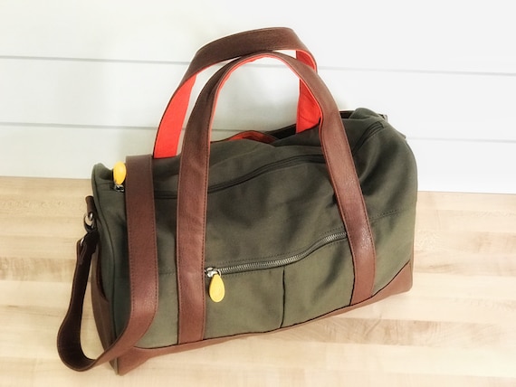 Handbagage weekendtas plunjezak dames - Etsy België