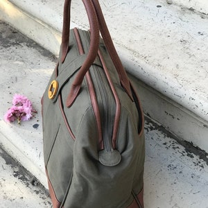 travel bag for women, weekender bag women, duffle bag women, & laptop bag women the CASSIA doctor's bag duffel image 7