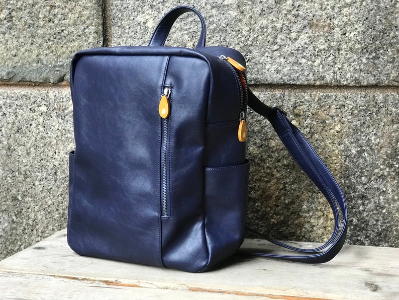 Cute Backpack Purse Vegan Leather Bag Gifts for Best Friend Etsy UK