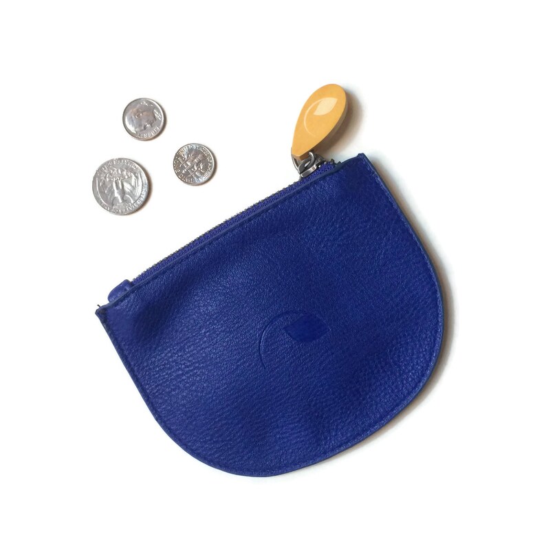Small Wallet With Zipper Women's Coin Purse Vegan Wallet Etsy