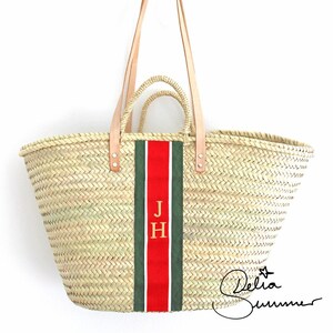 korbtasche monogramm