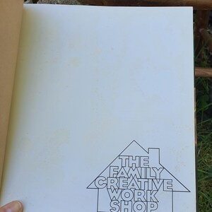 Vintage The Family Creative Workshop Book Volume 3 - Boxes to Card Tricks-Vintage Book-Vintage How To Book-1970's Craft Book image 7