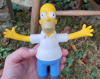 Vintage Jesco the Simpsons 1990 Bendable Figures-bart Simpson