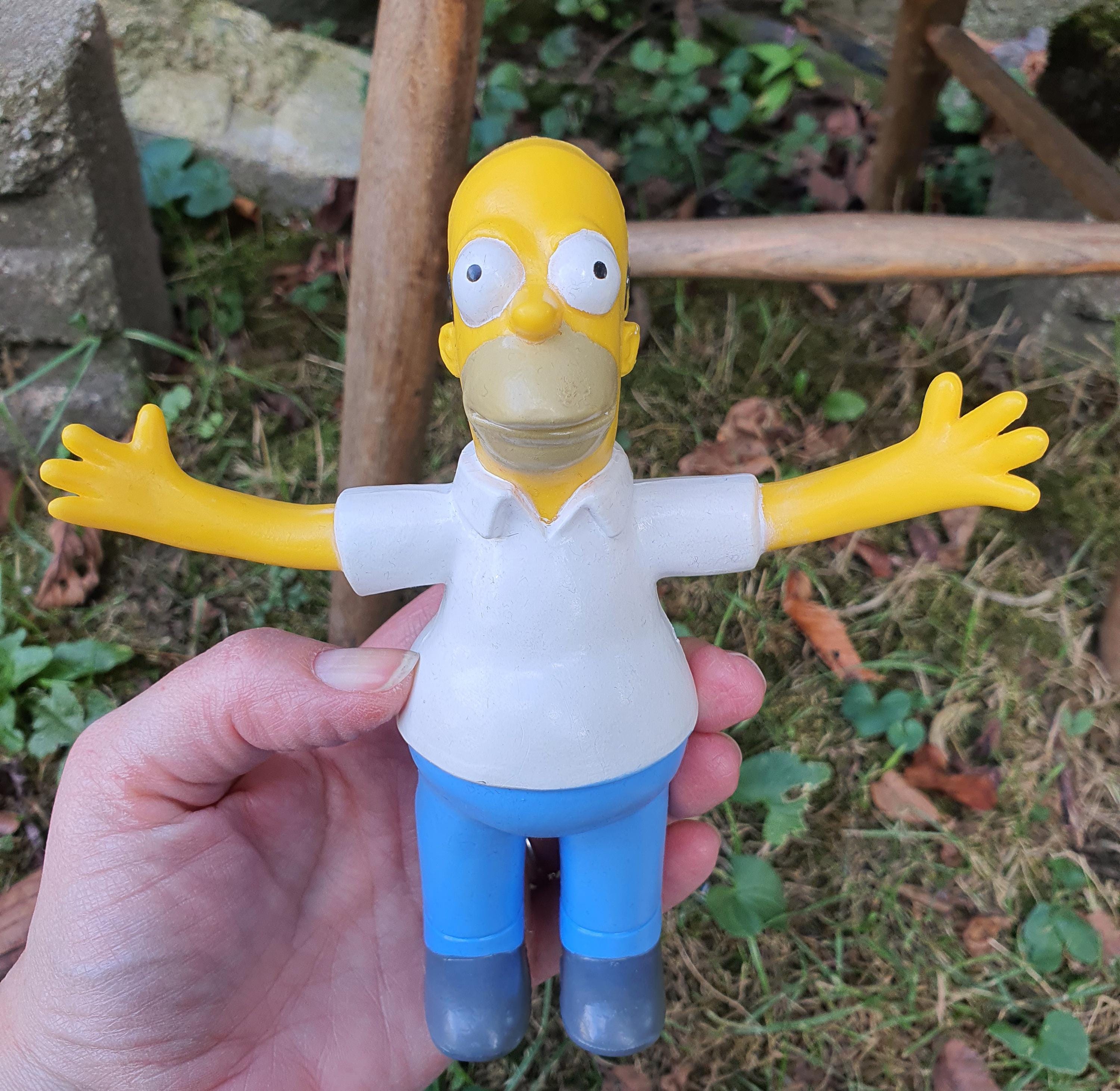 Vintage Jesco the Simpsons 1990 Bendable Figures-bart Simpson