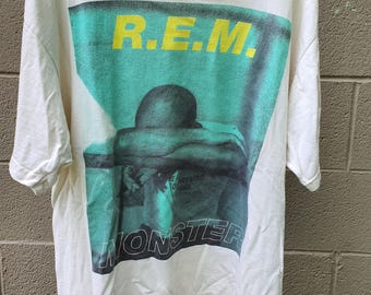 R.E.M 1999年 UP TOUR ヴィンテージ Tシャツ Vtg 1999 R.e.m. Concert T-shirt Black Xl/xxl 90s Rem Indie