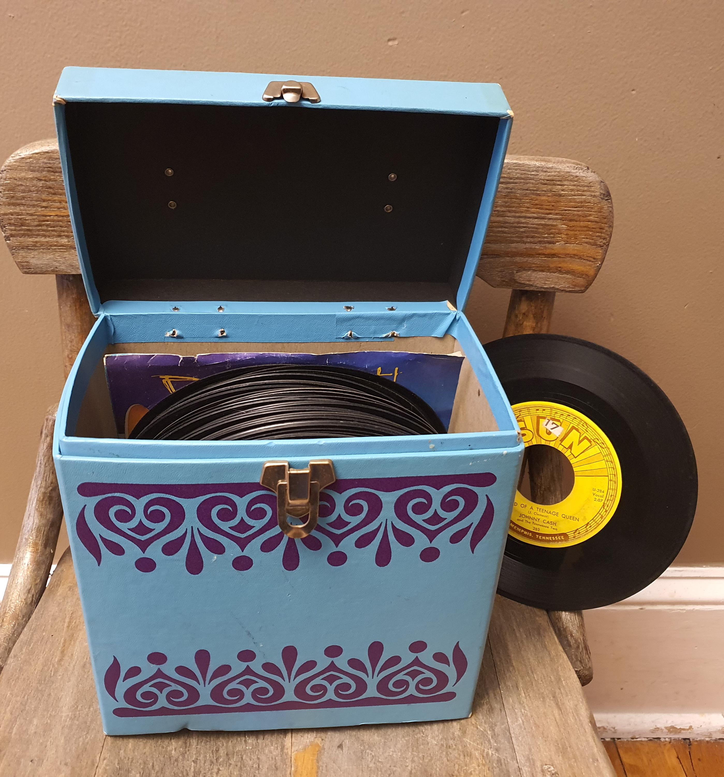 45 Record Holder Case Platter Pak - Etsy
