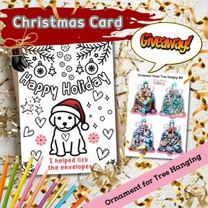 Tarjeta de Navidad imprimible D, Tarjeta de boxeo, Tarjeta para perro, Descarga digital, regalo para él, Tarjeta de perro divertido
