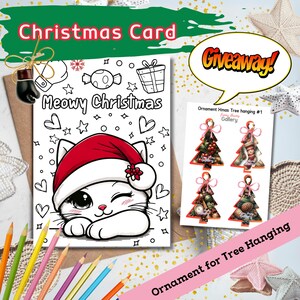 Descarga de impresiones digitales, Tarjeta de boxeo para colorear, Tarjeta de gato divertido, Tarjeta para mascota, Descarga digital, regalo para niños