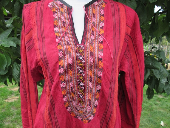 Bedouin Afghan dress , hippie , goa , gipsy ,Mid