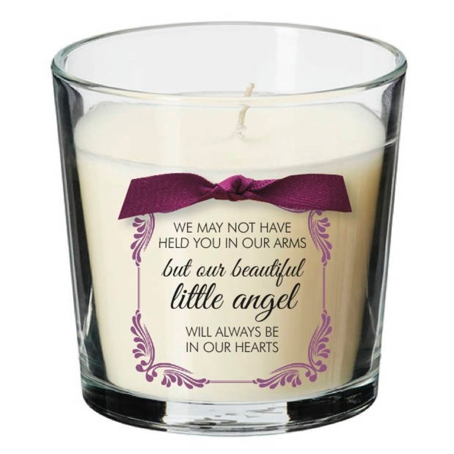 Baby remembrance candle angel loss memorial miscarriage Etsy