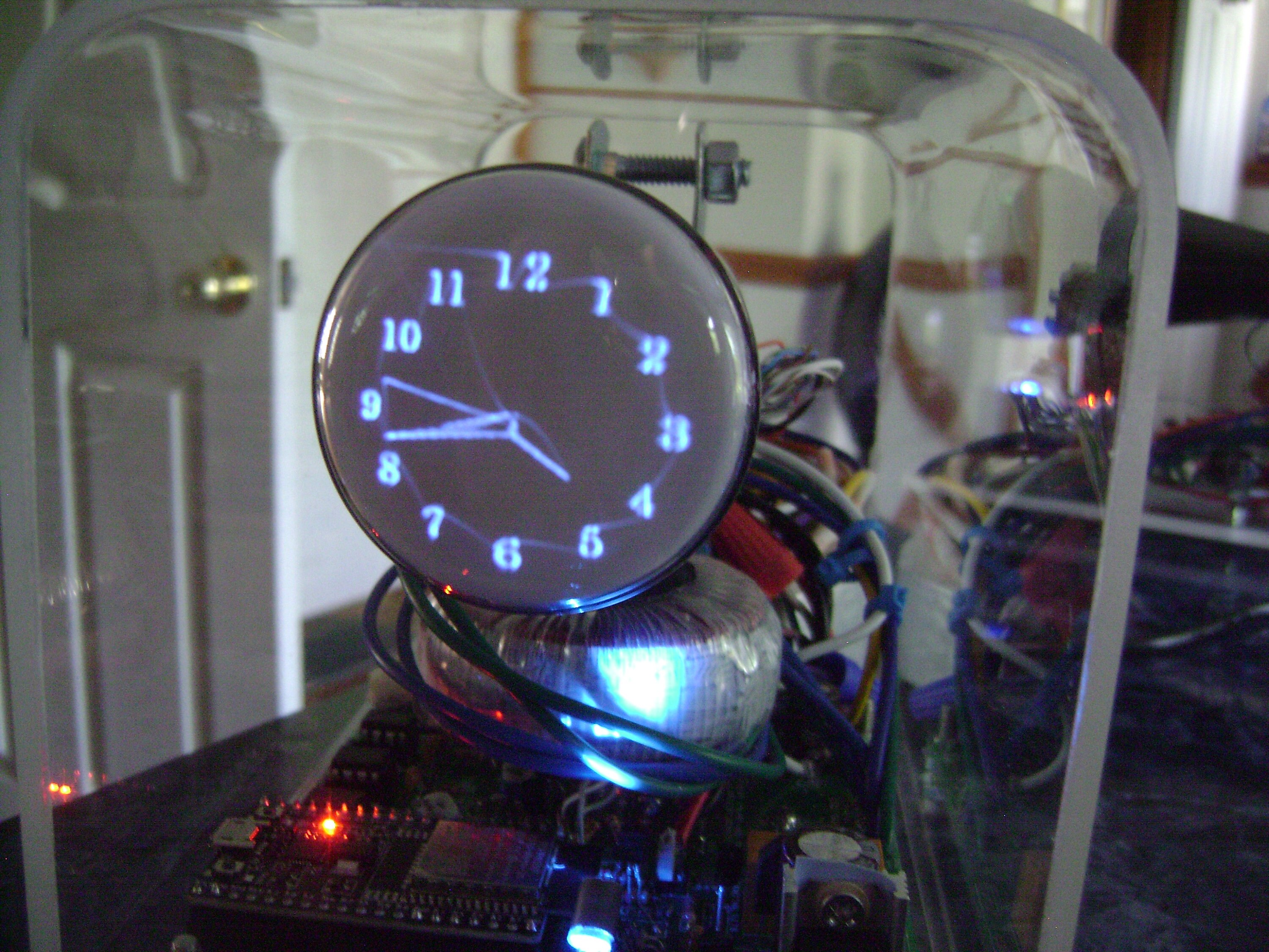 Oscilloscope Clock or Scope clock New design century font wifi Etsy