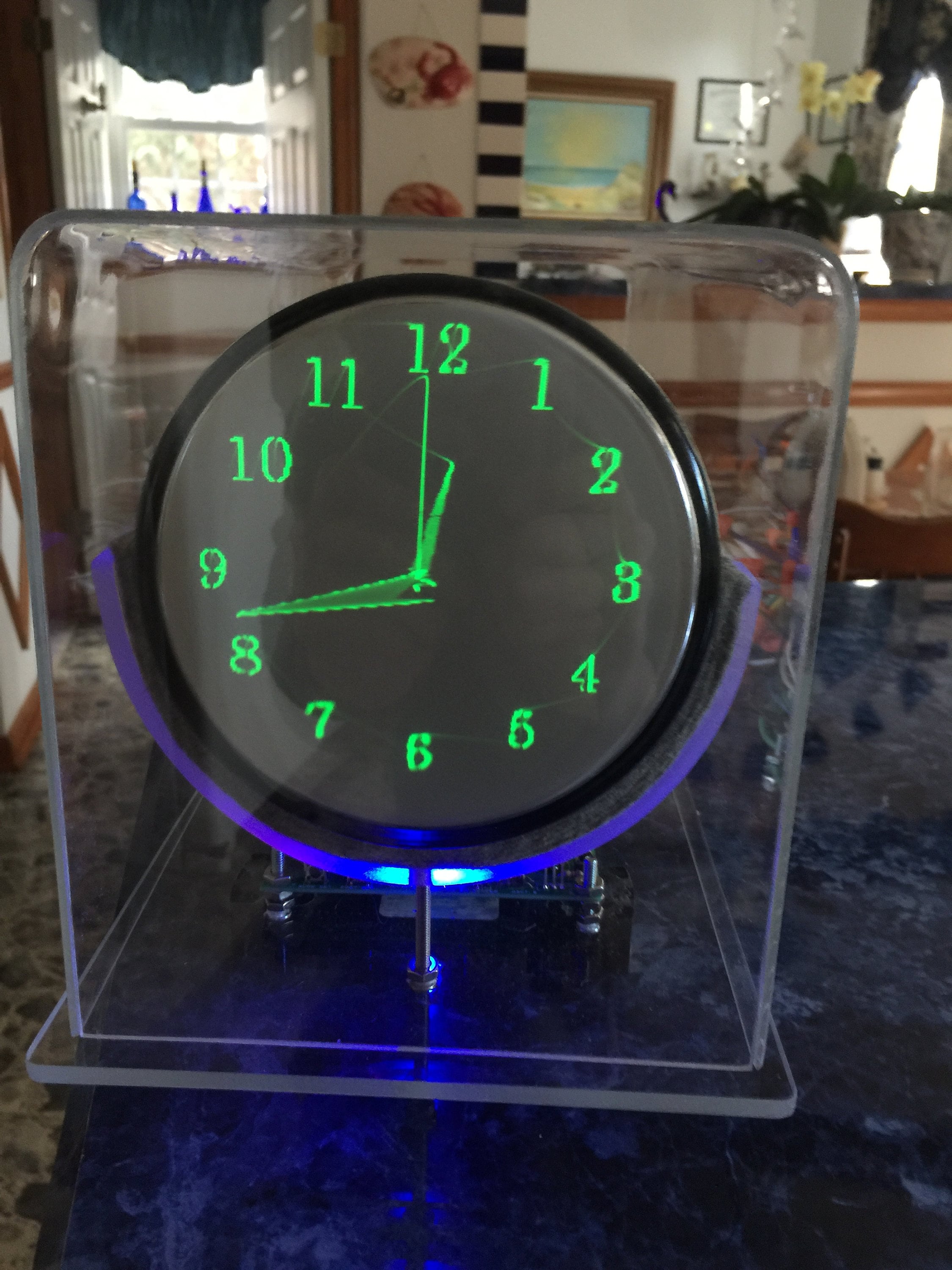 Oscilloscope Clock or Scope Clock Made With 5UP1 Cathode Ray Etsy UK