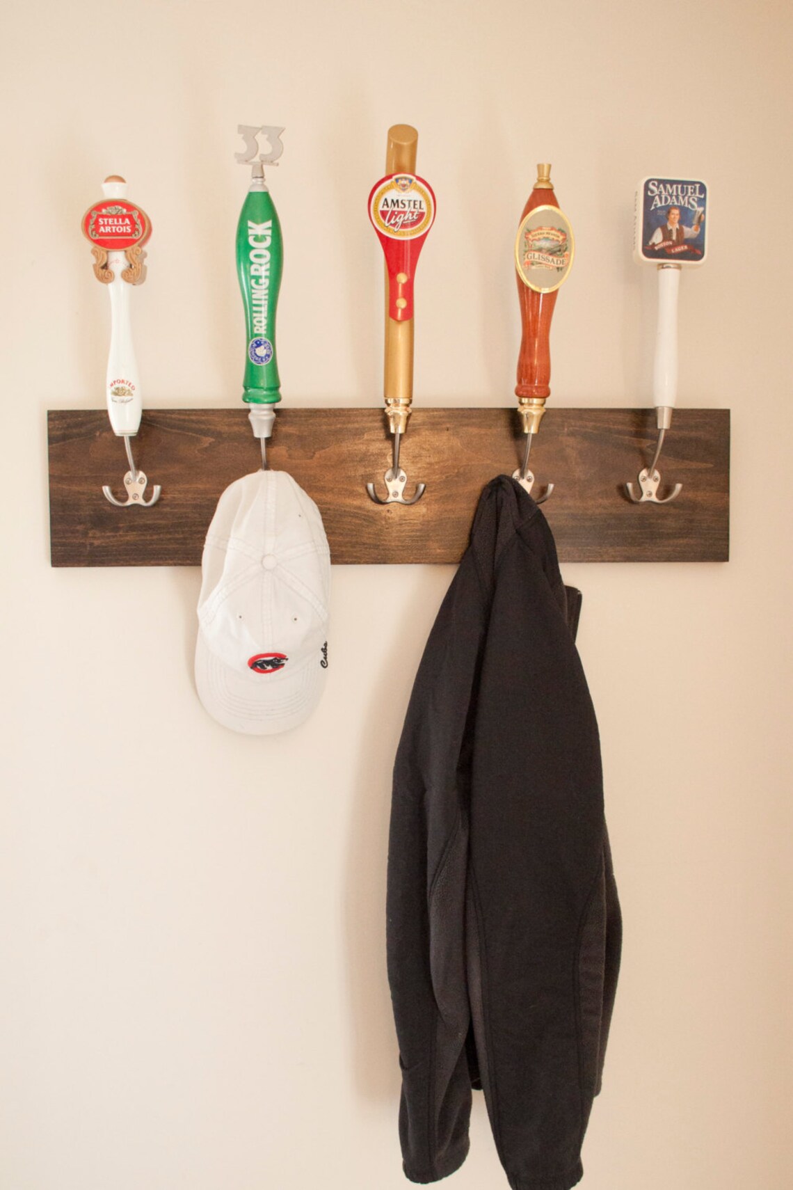 Beer Tap Coat Rack Etsy