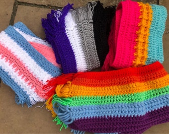 Bretelle Arcobaleno Gay Pride - Bandiera Multicolore - Regolabili Con Clip - Foto 4
