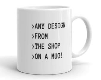 Jedes Design aus dem Shop auf einem Becher für lustige Geeks, Science-Tee-Tasse, Becher, Lehrer-Geschenk, Zitat Wissenschaft Programmierer Software Ingenieurbüro