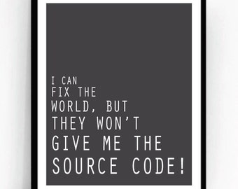 Everything is Under Ctrl Poster for Geeks and Computer - Etsy