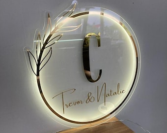 Insegna personalizzata al neon a LED con logo, insegna aziendale retroilluminata in acrilico