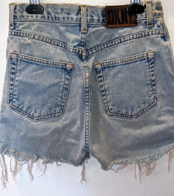 DKNY Cut off Jean Shorts Denim Shorts 