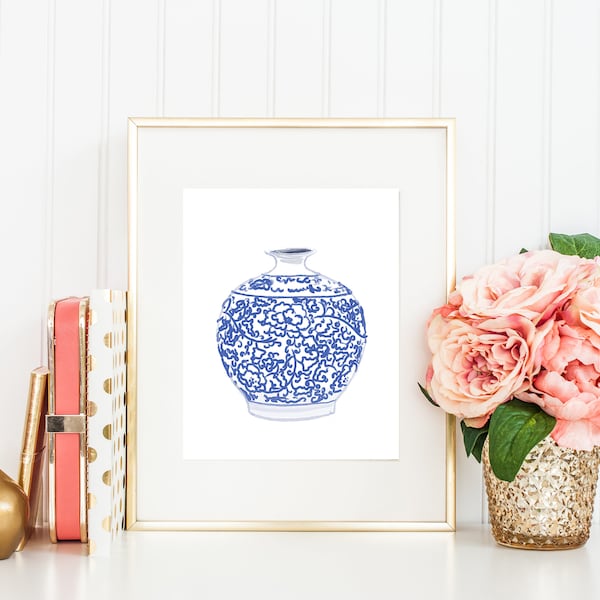 Preppy Art Etsy