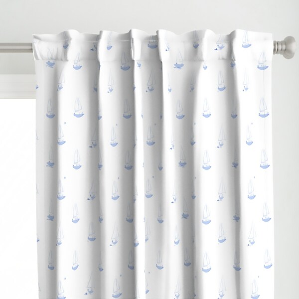 Nautical Curtains Etsy