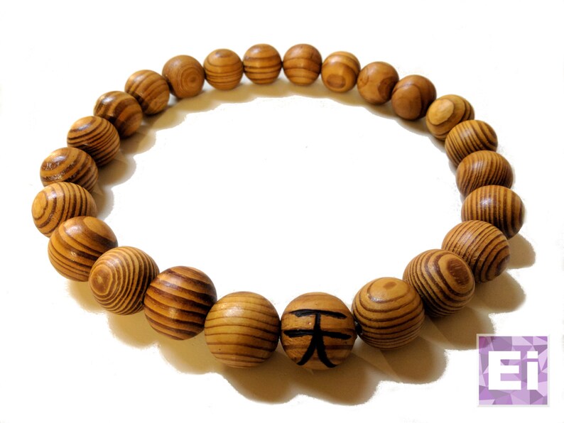 Akuma Prayer Bead Necklace: Natural | Etsy