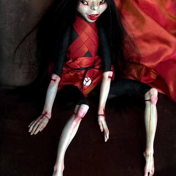 art doll - sculpture - ooak - AIKO