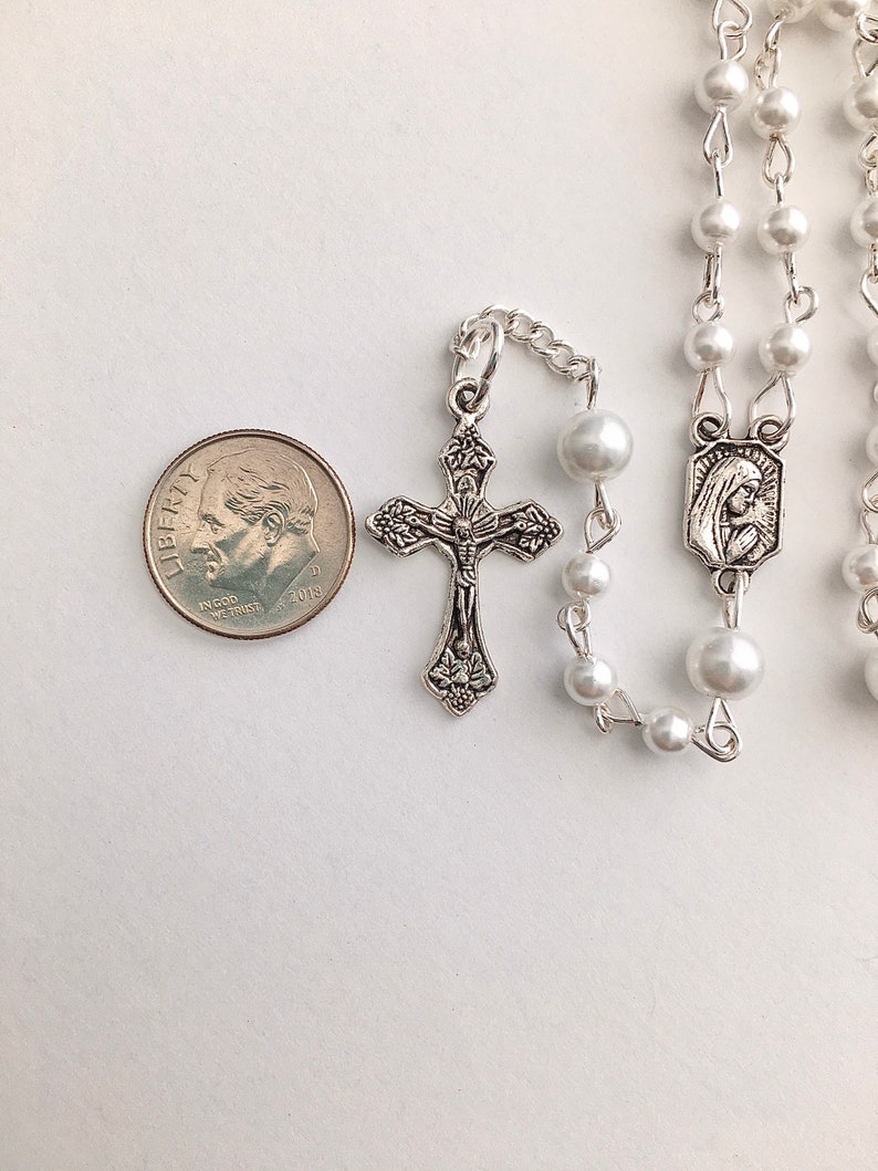 Birthstone Rosary In Sterling Silver - Heirloom Rosaries - View #8