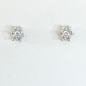 Imitation diamond earrings, imitation diamond studs, imitation diamond jewelry, cubic zirconia earrings, cubic zirconia studs,halo earrings