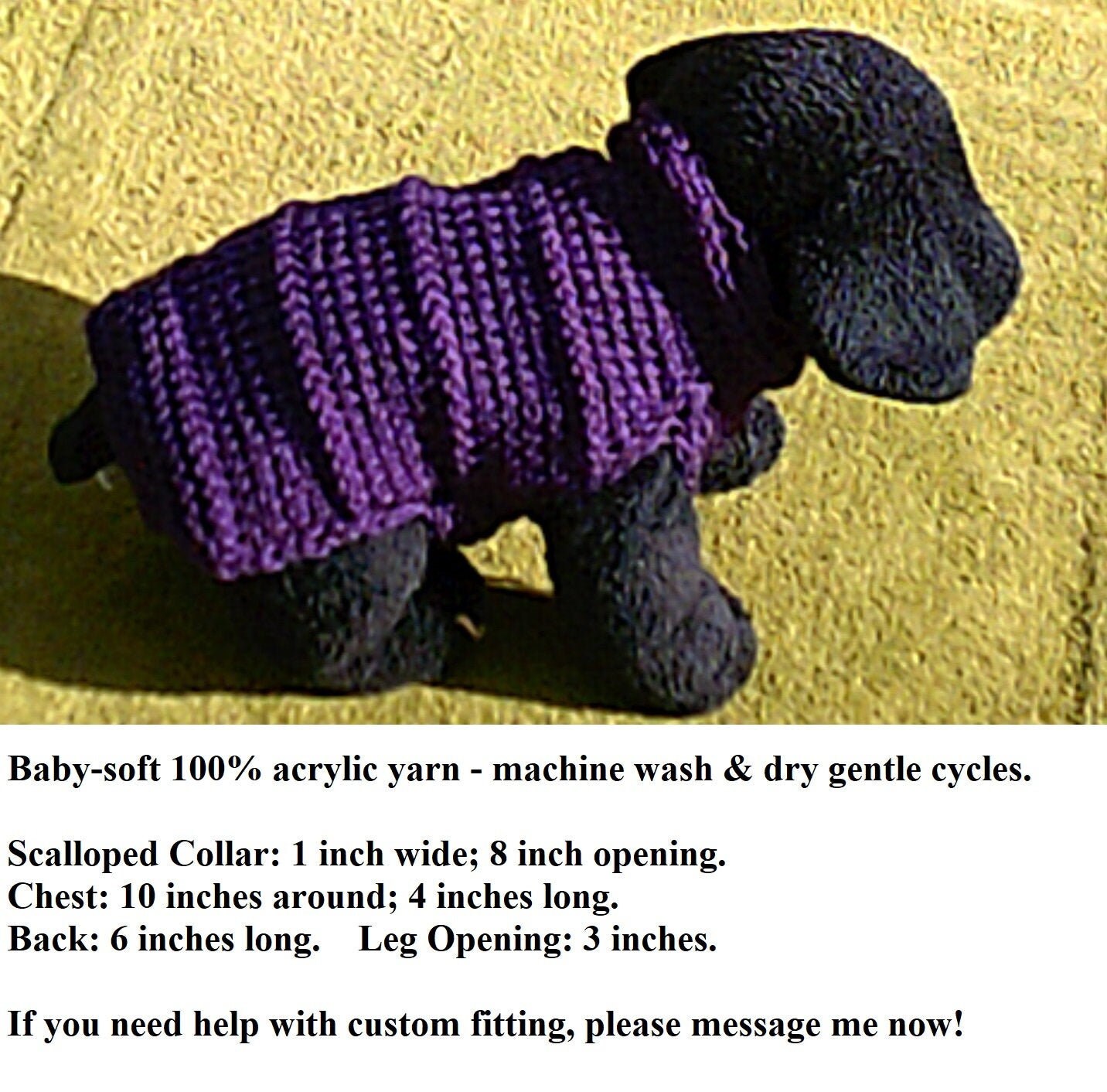 extra small dog sweaters