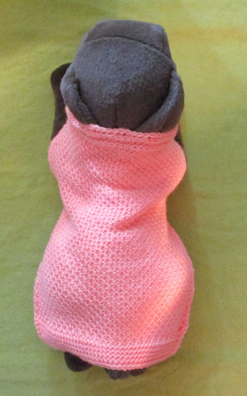 Medium Small Dog Sweater Dog Coat Jacket FAB Peach Pink Etsy UK