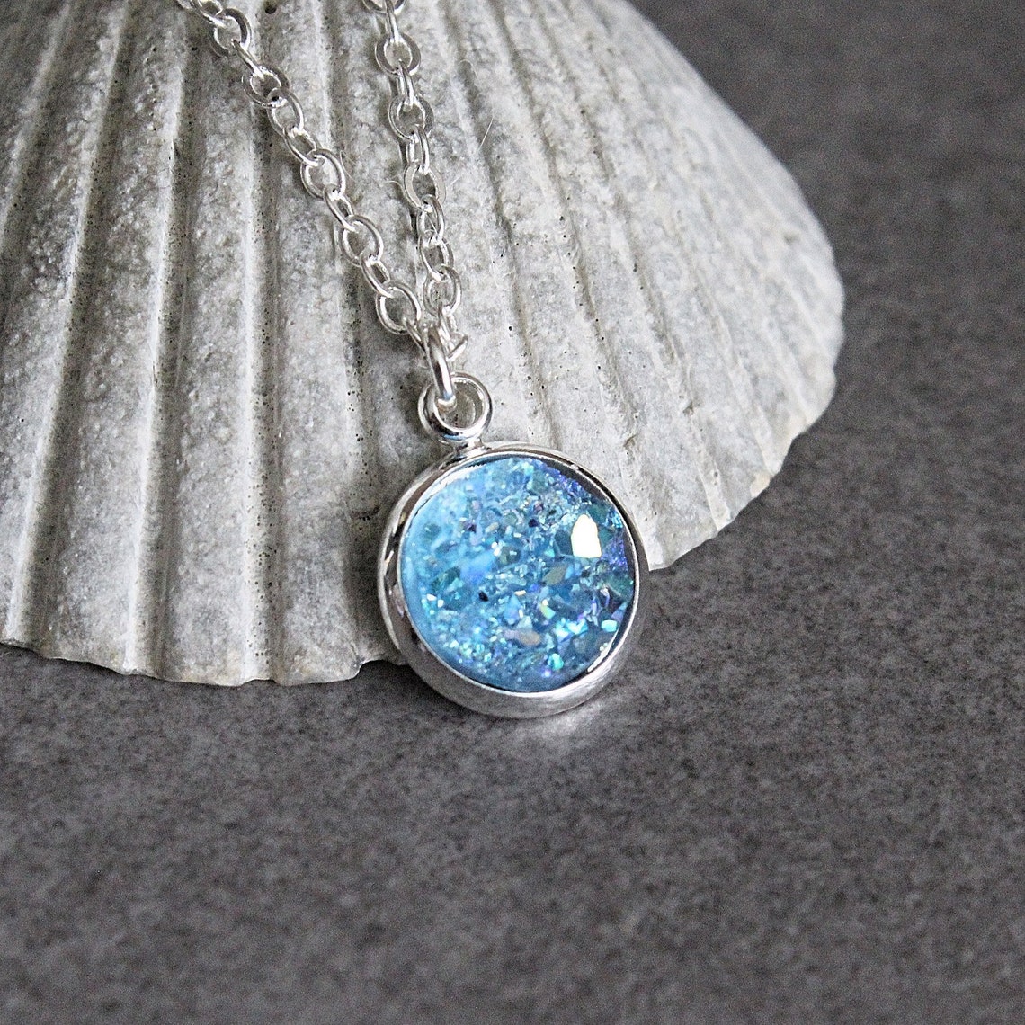 Roger Light Blue Necklace Light Blue