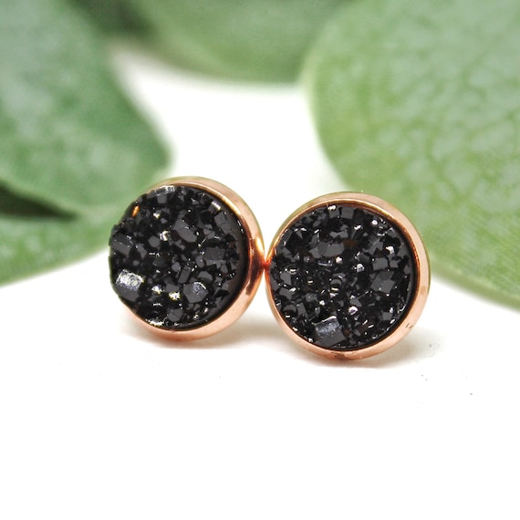 Druzy Gold Studs Druzy Gold Studs