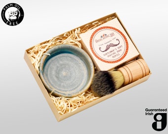 Moville Pottery Shaving Set